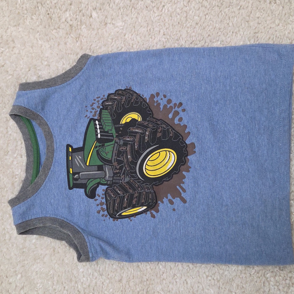 John Deere (4) Lot Of 4T Kids Tank Tops, All Size 4T - Picture 14 of 16